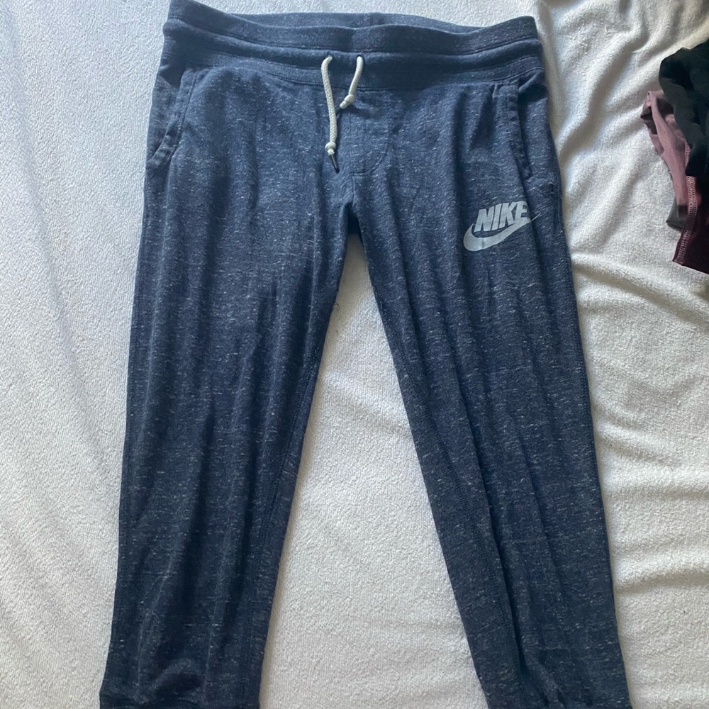 cropped nike sweats